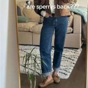 🤩 ⚓️WOW! Comfy Sperry Women's Topsiders Size 6.5 (37) EUC in neutral colour